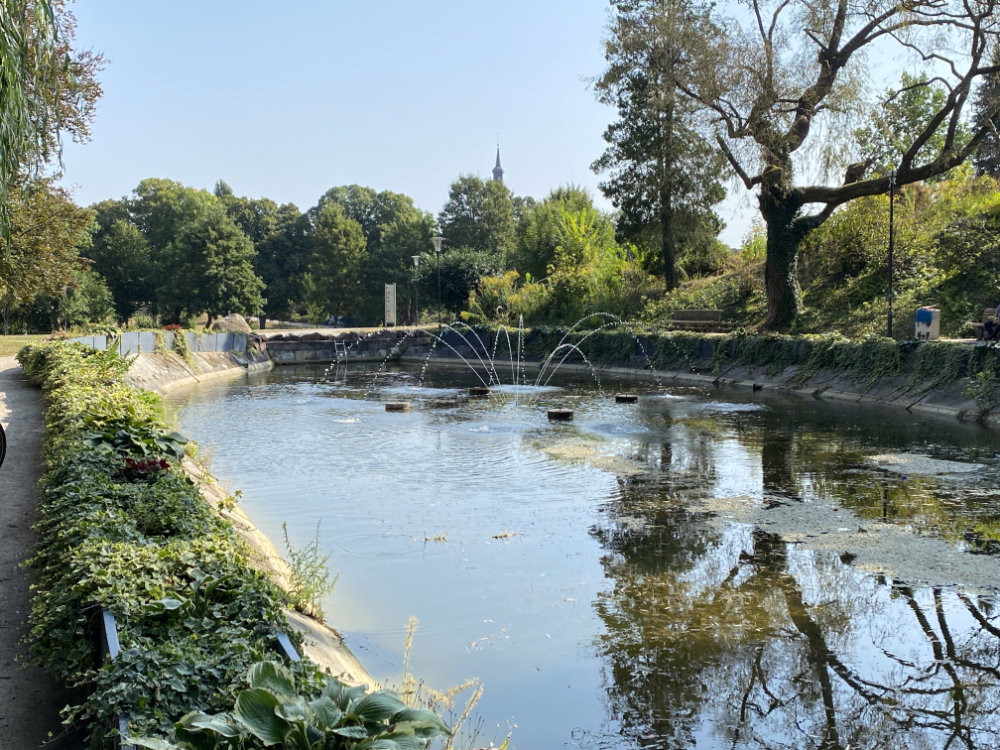 Springbrunnen am Bürgergarten